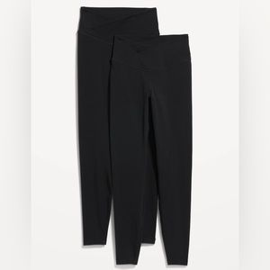 ALL NWT! 3 Pairs of Old Navy Extra High Waisted PowerChill Leggings